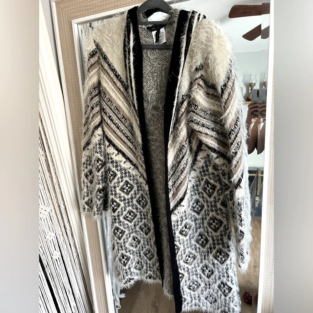 Women’s BCBG MaxAzria duster long sweater cardigan - Picture 1 of 4